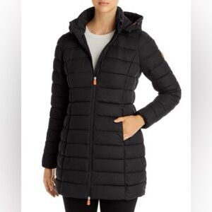 Save The Duck Emilia Detachable Hood Stretch Puffer Jacket